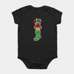 Sock monkey Baby Bodysuit